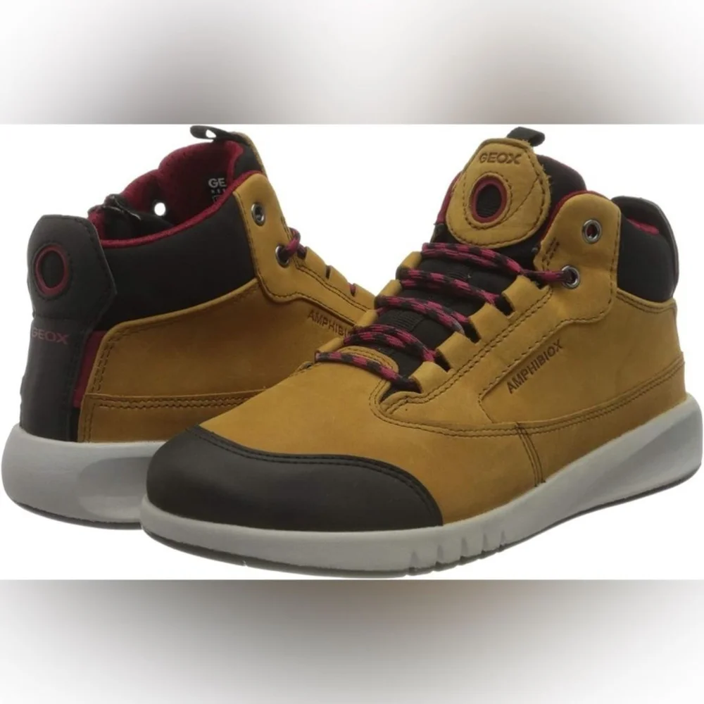Geox Boy's J Aeranter ABX a Ankle Boots size 3 Boys